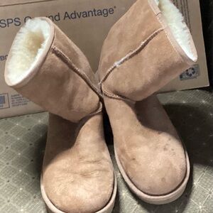 UGG Tan Sheepskin Boots